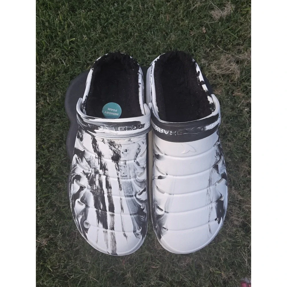 classic work graphic Rugged Shark Mens 9